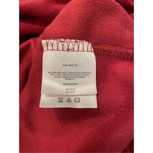 Columbia Men’s Turtleneck Pullover Fleece Red Size Large - Picture 9 of 11